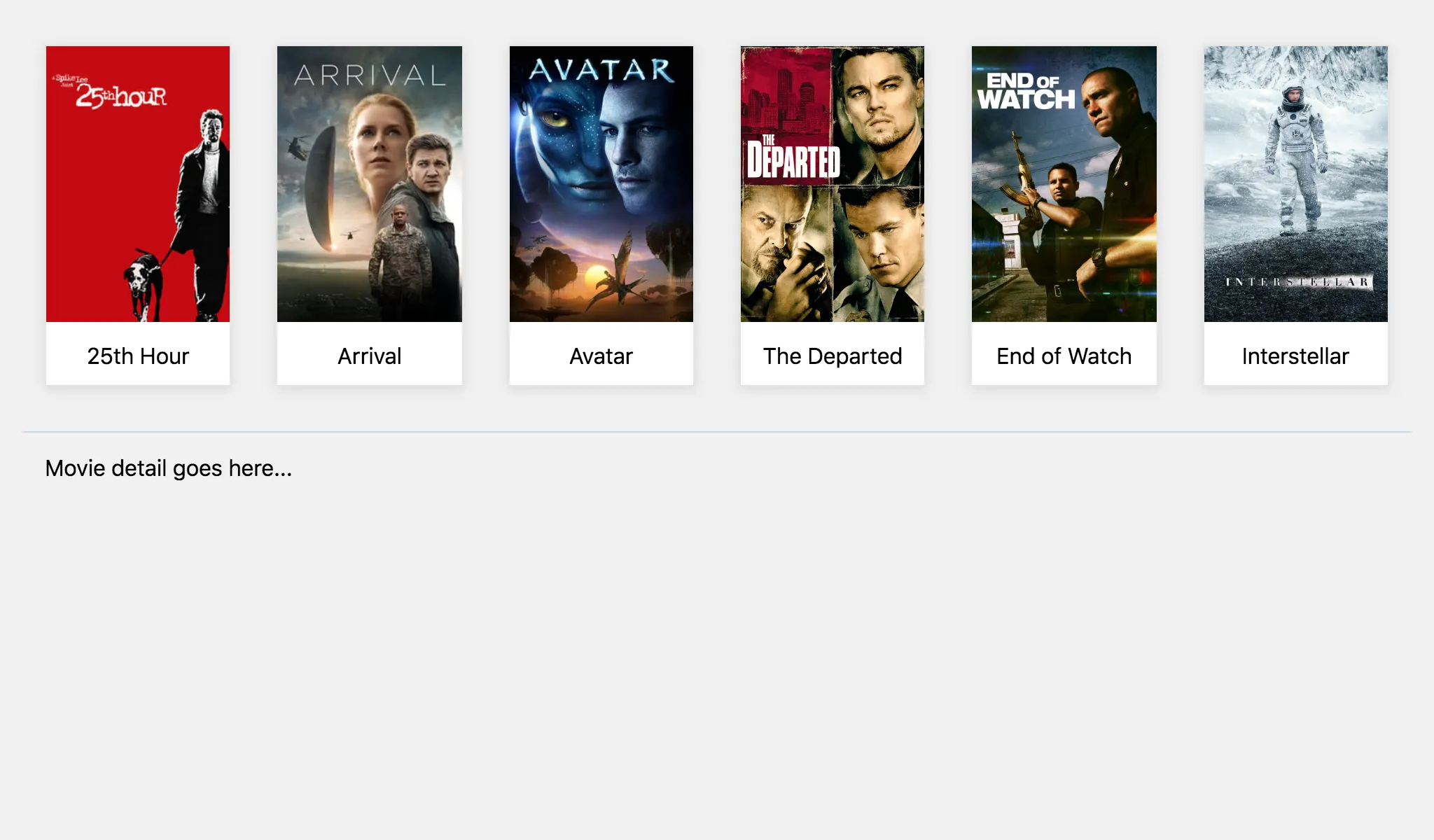 The basics of our app